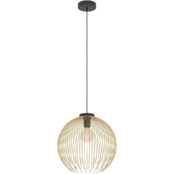 Venezuela Gold Pendant Ceiling Light Large