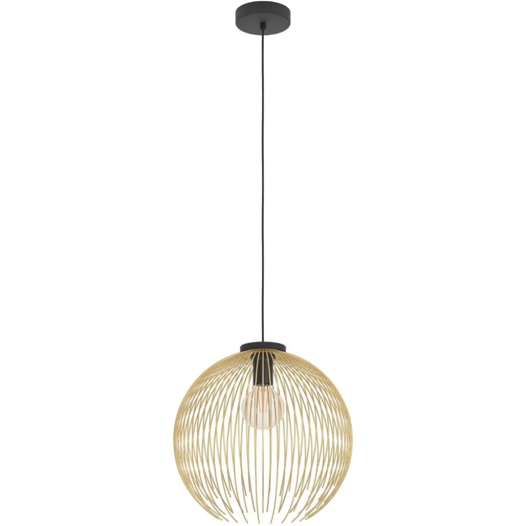 Venezuela Gold Pendant Ceiling Light Large