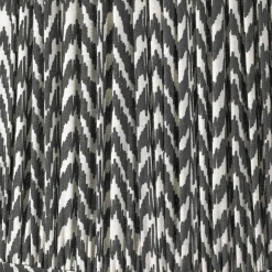 Vienna 40cm Black & White Chevron Shade