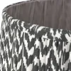 Vienna 35cm Black & White Chevron Shade