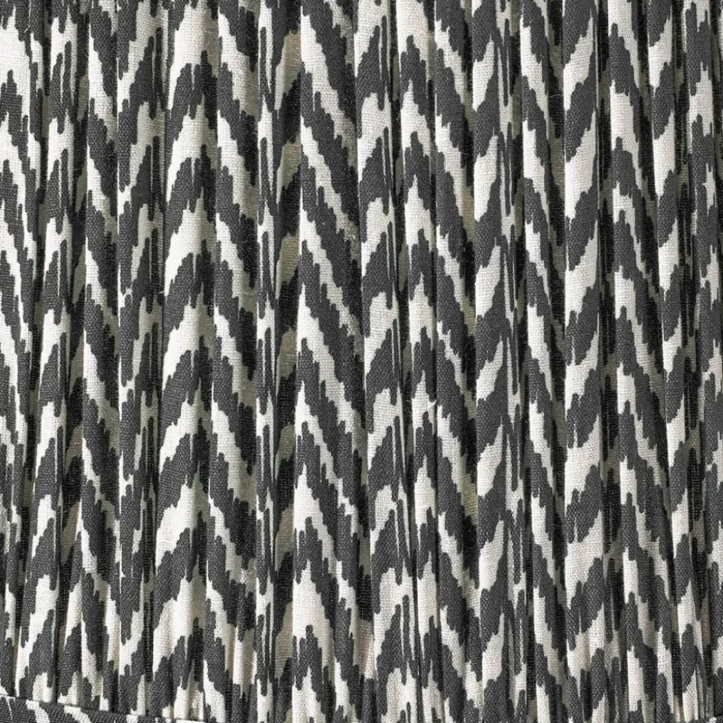 Vienna 35cm Black & White Chevron Shade