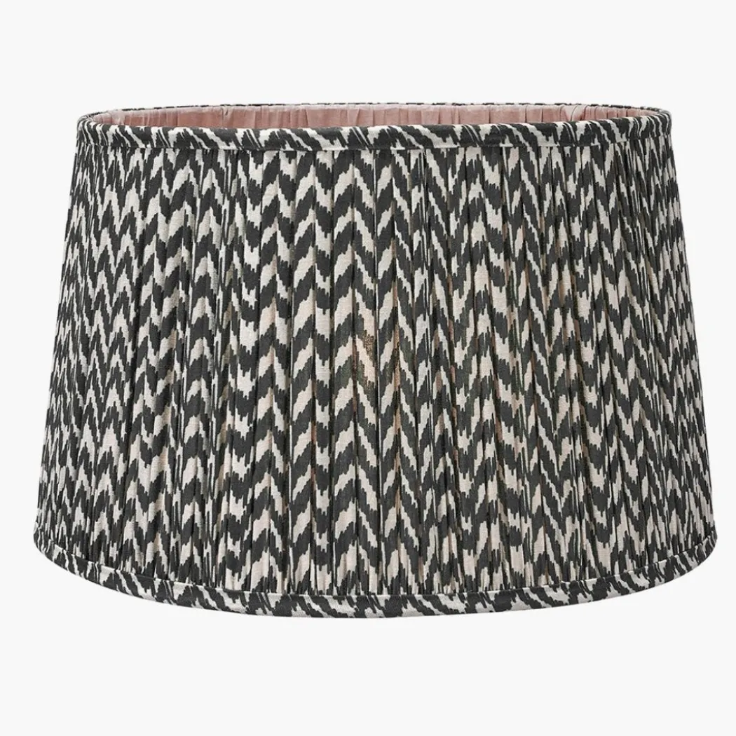 Vienna 35cm Black & White Chevron Shade
