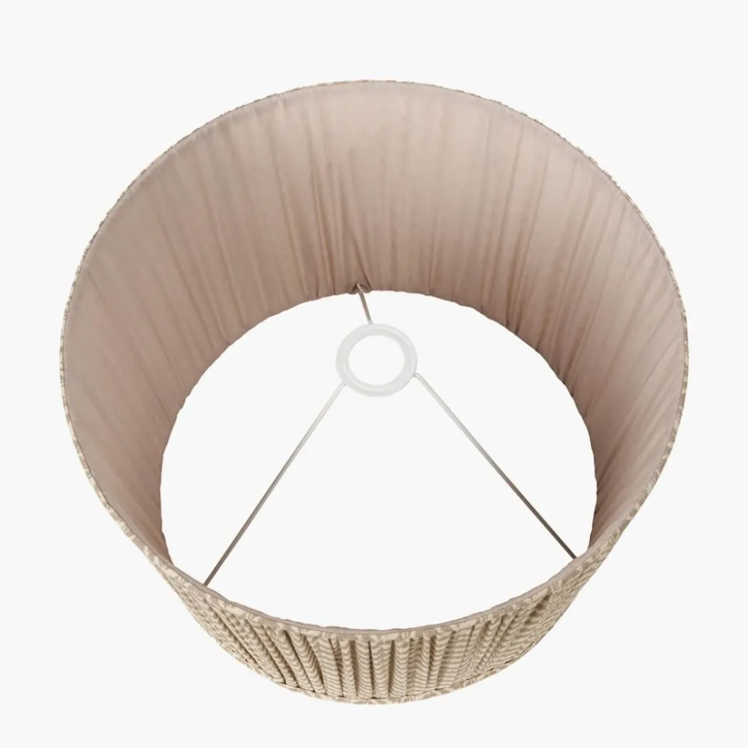 Vienna 45cm Taupe Chevron Shade