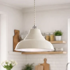 Vintage Cream Easy Fit Pendant Shade
