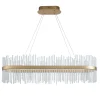 Virbrook LED Gold Linear Pendant Ceiling Light