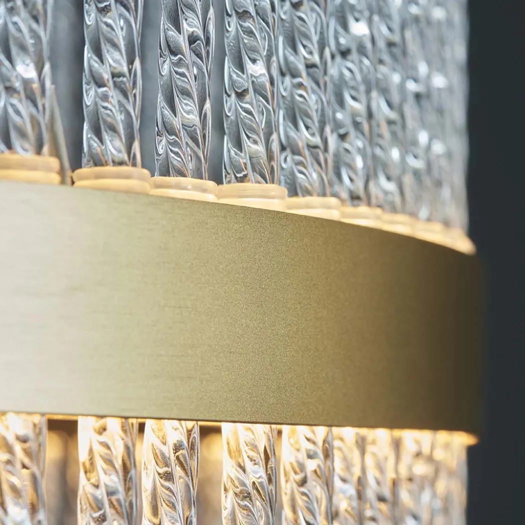 Virbrook Medium Gold LED Pendant Ceiling Light