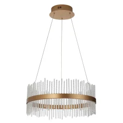 Virbrook Medium Gold LED Pendant Ceiling Light