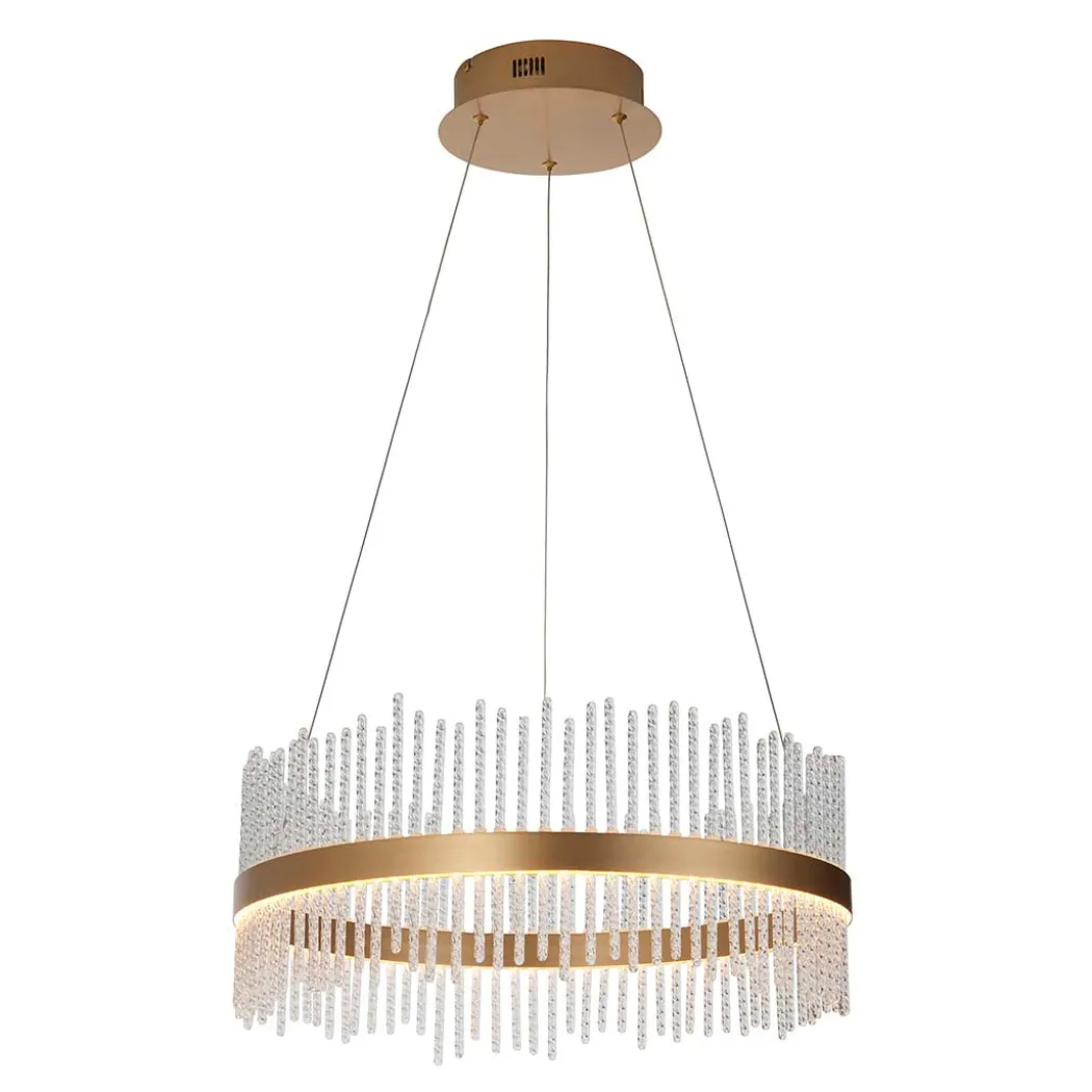 Virbrook Medium Gold LED Pendant Ceiling Light