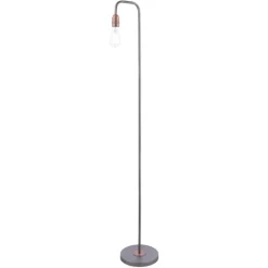 Vitor Industrial Copper Floor Lamp