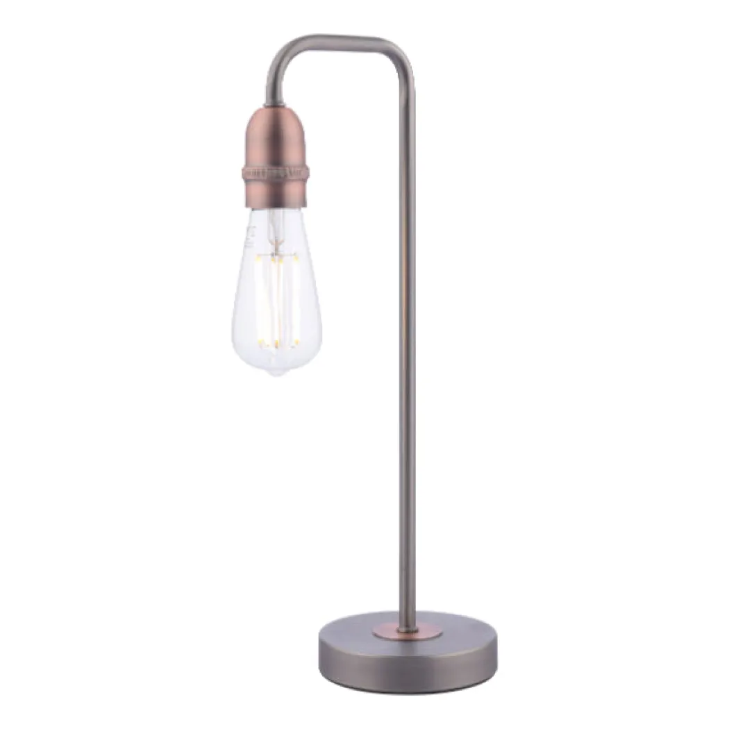 Vitor Industrial Copper Table Lamp