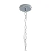 Vivienne 5 Light Chrome & Clear Chandelier Ceiling Pendant