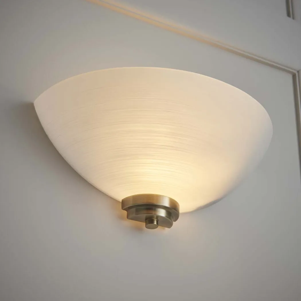 Welles Wall Light Antique Brass