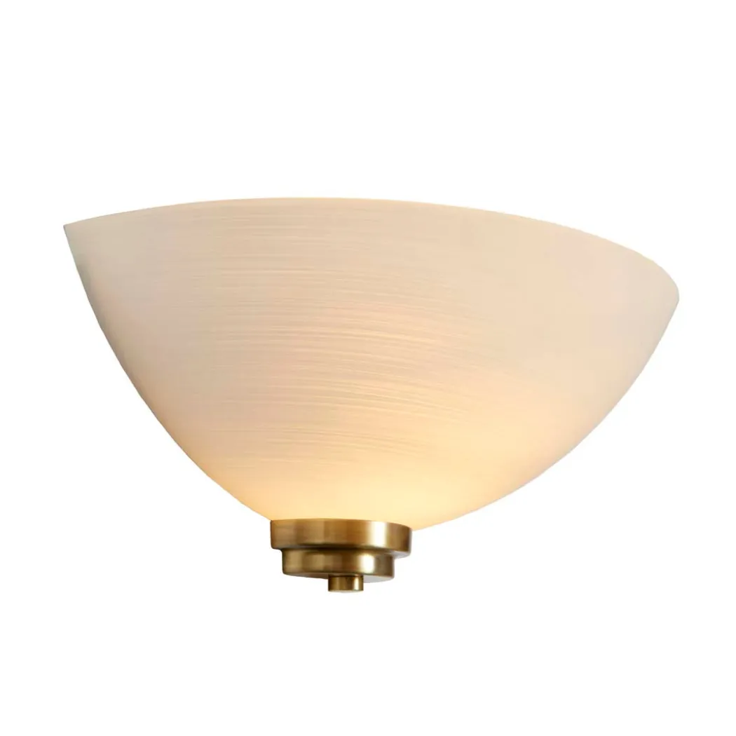 Welles Wall Light Antique Brass