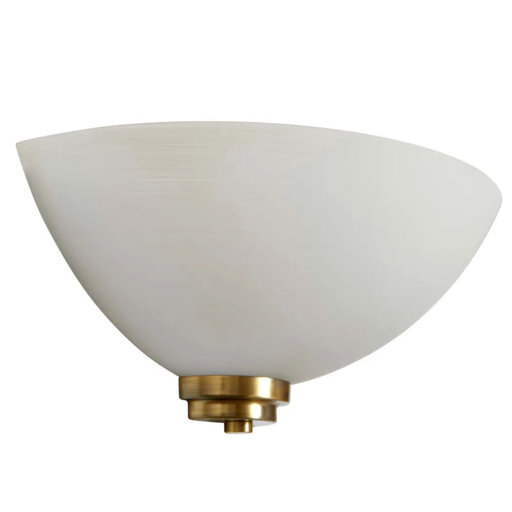 Welles Wall Light Antique Brass