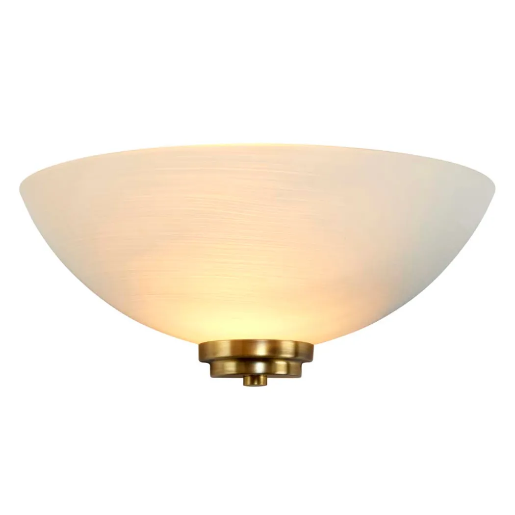 Welles Wall Light Antique Brass