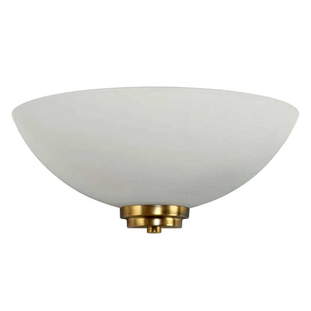 Welles Wall Light Antique Brass