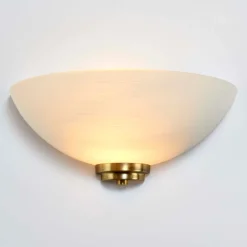 Welles Wall Light Antique Brass