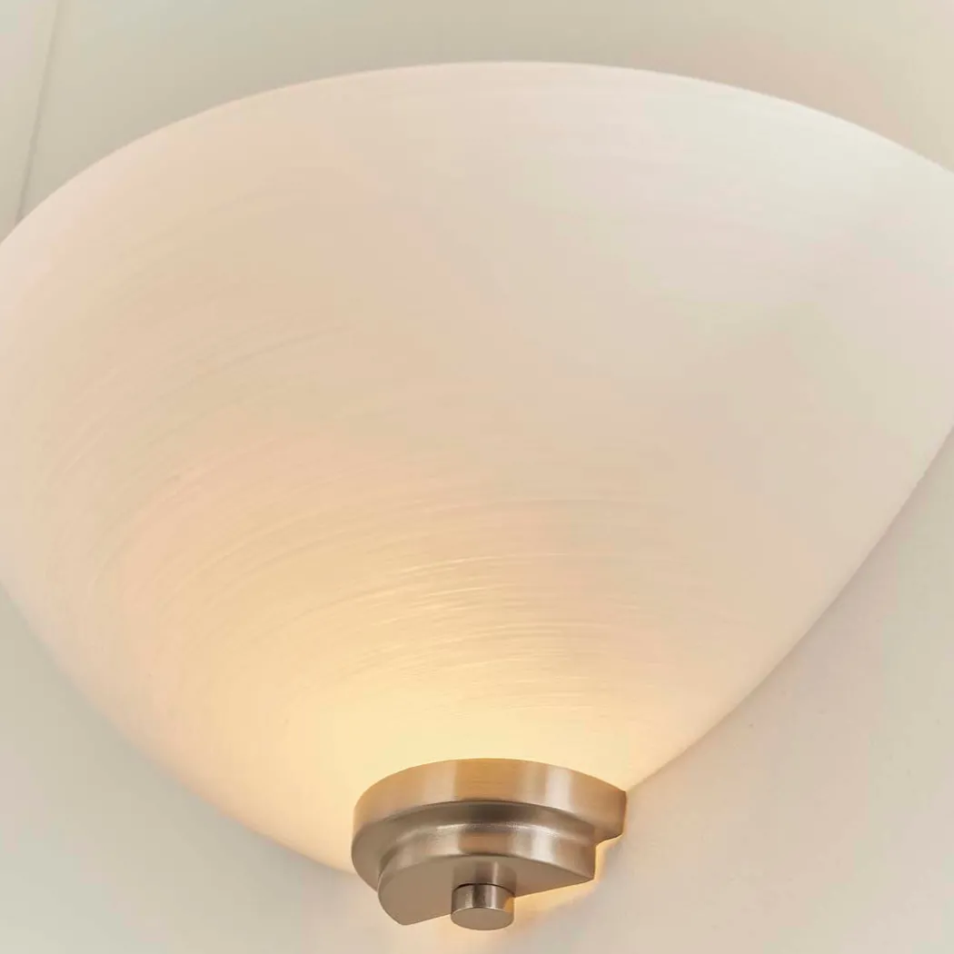 Welles Wall Light Satin Chrome