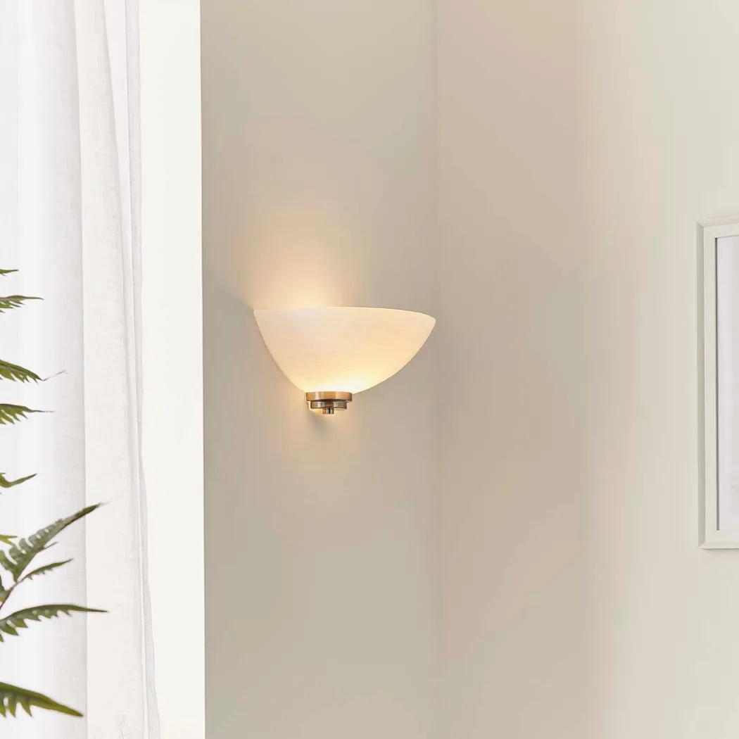 Welles Wall Light Satin Chrome
