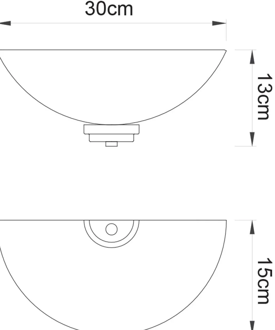 Welles Wall Light Satin Chrome