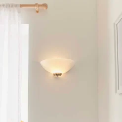 Welles Wall Light Satin Chrome