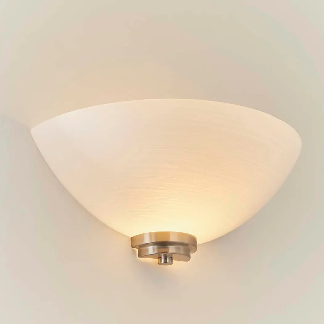 Welles Wall Light Satin Chrome
