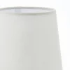 White Linen Clip On Shade