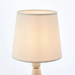 White Linen Clip On Shade