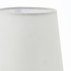 White Linen Clip On Shade