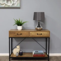 Willis Satin Nickel Glass Table Lamp