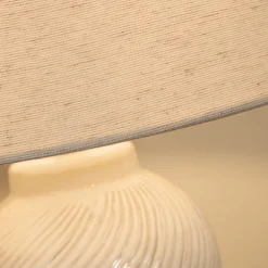 Wilmette White Ceramic Table Lamp