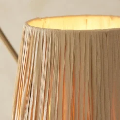 Wriggle 3 Light Brass Pendant Ceiling Light