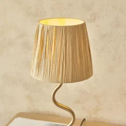 Wriggle Brass Table Lamp