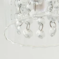 Yarrow 3 Light Polished Chrome Semi Flush Ceiling Light