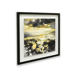 Yellow Matter Framed Wall Art 40x40