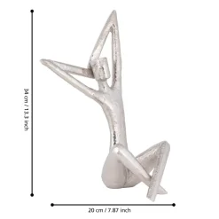 Zadiwin Silver Human Ornament