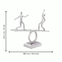 Zadiwin Silver People Ornament