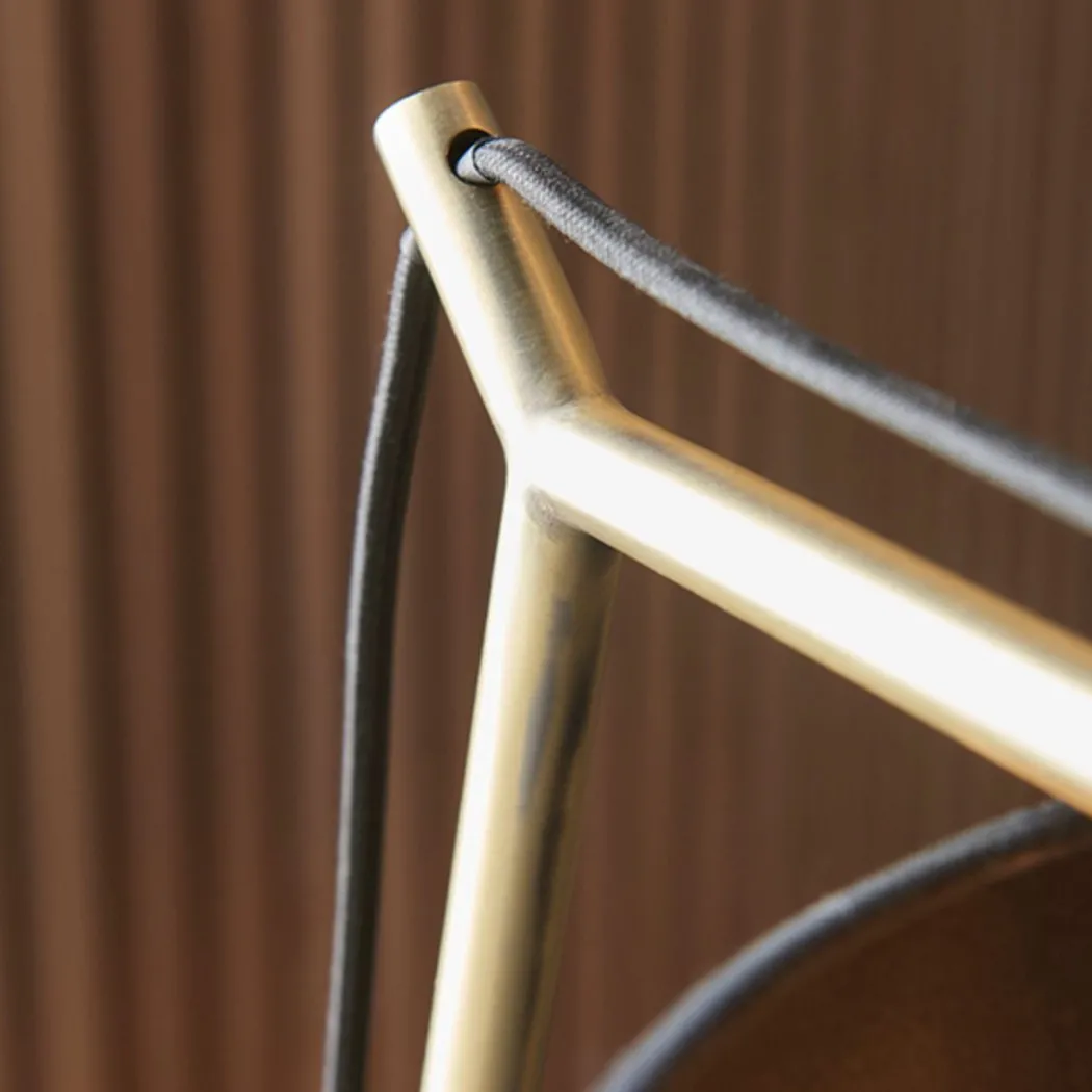 Zaira Brass and Black Desk Table Lamp