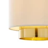 Zelina Grey and Gold Easy-Fit Pendant