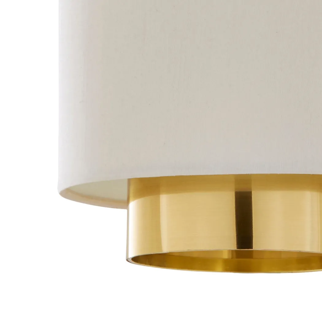 Zelina Grey and Gold Easy-Fit Pendant