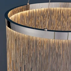 Zelma Polished Chrome LED Ceiling Pendant