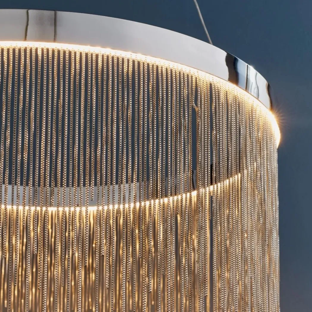 Zelma Polished Chrome LED Ceiling Pendant