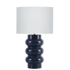 Zenya Navy Table Lamp