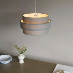 Ziggy Charcoal Easy-Fit Pendant