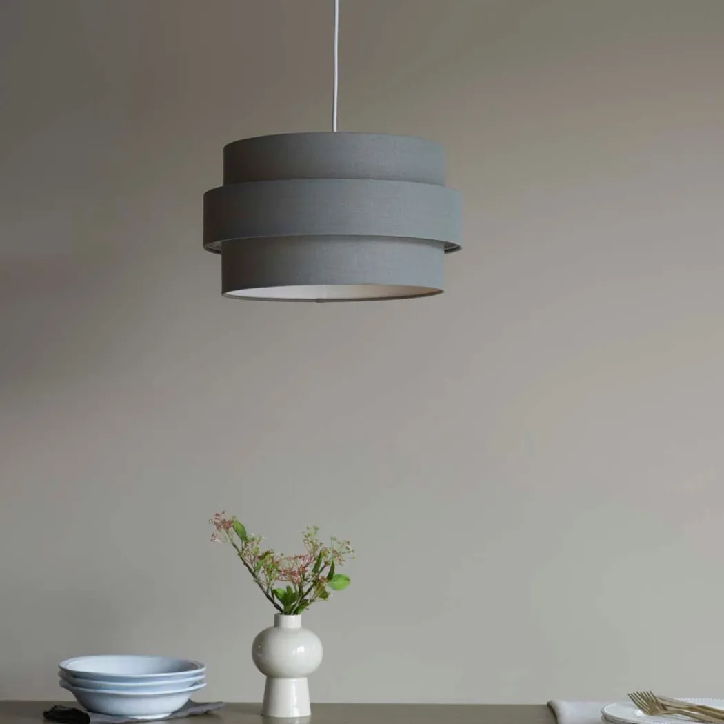 Ziggy Charcoal Easy-Fit Pendant