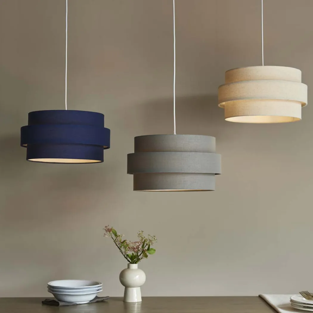 Ziggy Charcoal Easy-Fit Pendant