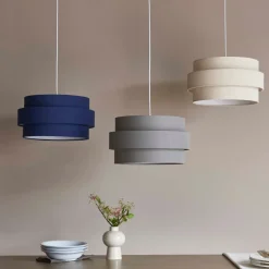 Ziggy Charcoal Easy-Fit Pendant