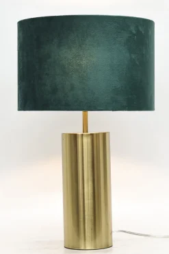Ziva Large Dark Green Touch Table Lamp