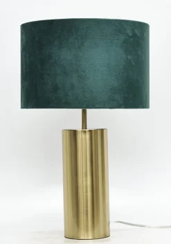 Ziva Large Dark Green Touch Table Lamp