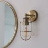 ZOFIA 1LT WALL LIGHT ANT/BR